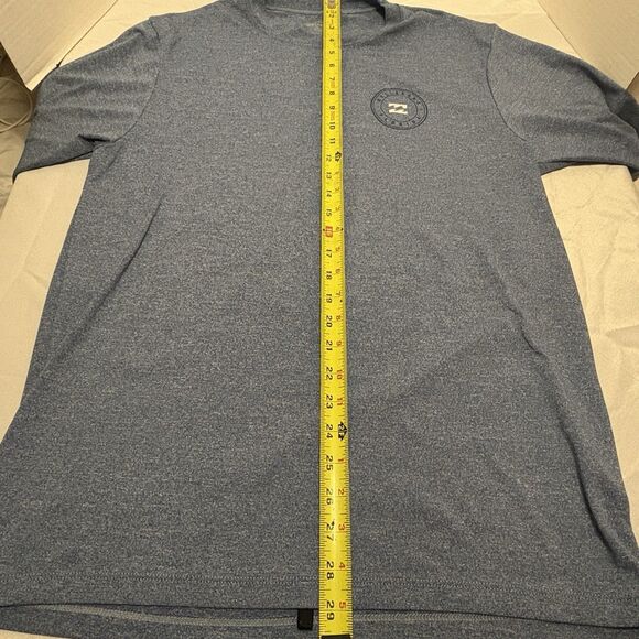 Billabong Men's Short Sleeve Surf Shirt UVA/UVB Protection, Size Large, Blue - Picture 7 of 7